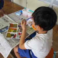 ２学期の様子　秋で遊ぼう（２年生活）