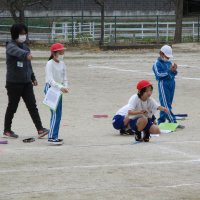 持久走記録会の練習を（３年体育）