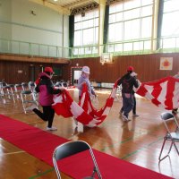 卒業式の準備（５年）