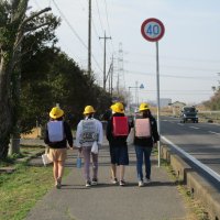 ３学期の様子　６年生だけの登校