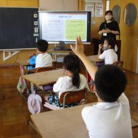 １学期の様子　情報モラル教室（３年）