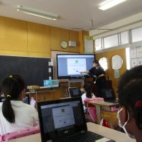 １学期の様子　情報モラル教室（１年）