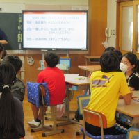 １学期の様子　情報モラル教室（６年）