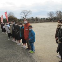 小中連携あいさつ運動最終日