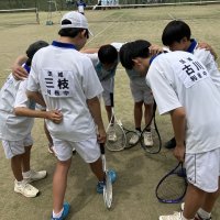 市郡総体1日目【男子テニス】