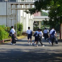 朝の登校状況