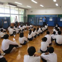 １年生　学年集会を行いました！